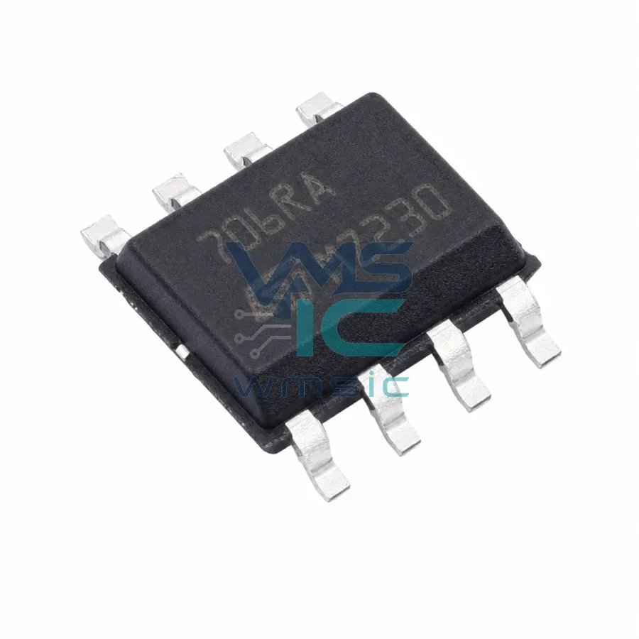Микросхема супервизора STM706RAM6F, SO-8 (3V, Push-Pull) Корпус