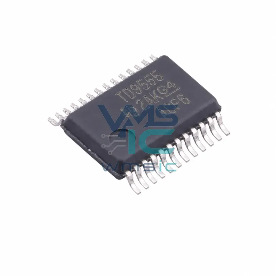 Низкое напряжение, 16-битный, I2C и SMBus, мультиплексор I/O, SSOP24 TCA9555DBR SSOP-24-208mil Корпус