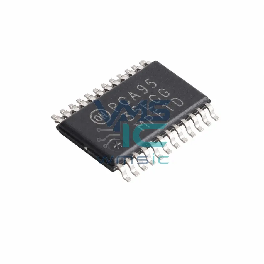 16-битный расширитель портов ввода-вывода I2C/SMBus с открытым стоком PCA9535ECDTR2G, TSSOP-24 Корпус