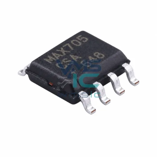 Супервизор микропроцессора MAX705CSA+T со сторожевым таймером, SOIC-8