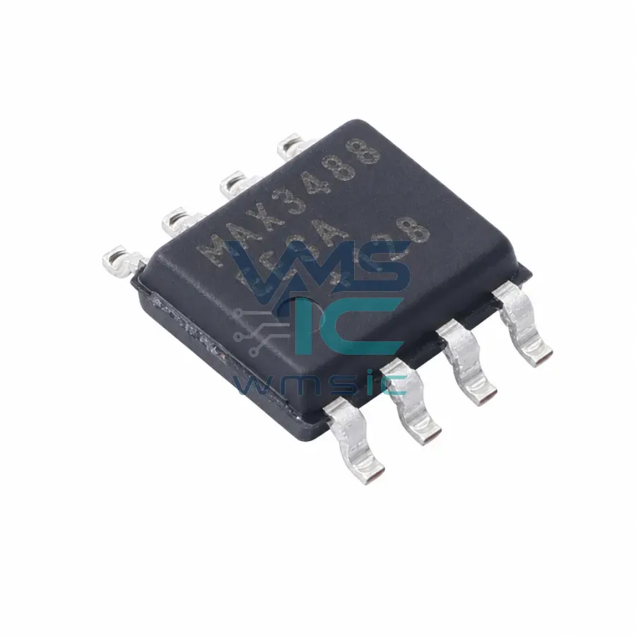 Электронный компонент 3.3 В+/- 15kV ESD Protected 12Mbps RS-485/RS-422 Transceiver MAX3488EESA MAX3488EESA+T SOIC-8 Корпус