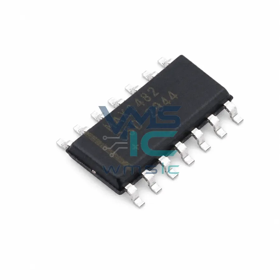 Приемопередатчик RS-485 MAX1482CSD+T, 1/8 нагрузки, SOIC-14 Корпус