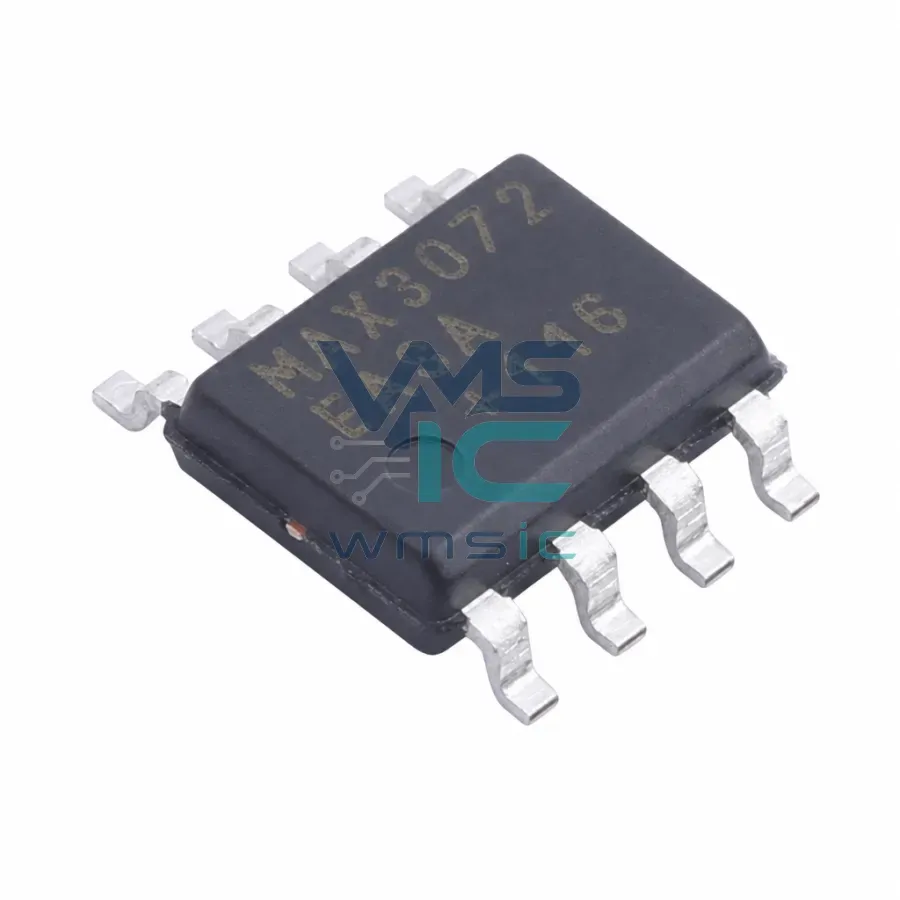 Приемопередатчик RS-485 MAX3072EASA+T, 3.3 В, ESD 15 кВ, SOIC-8 Корпус