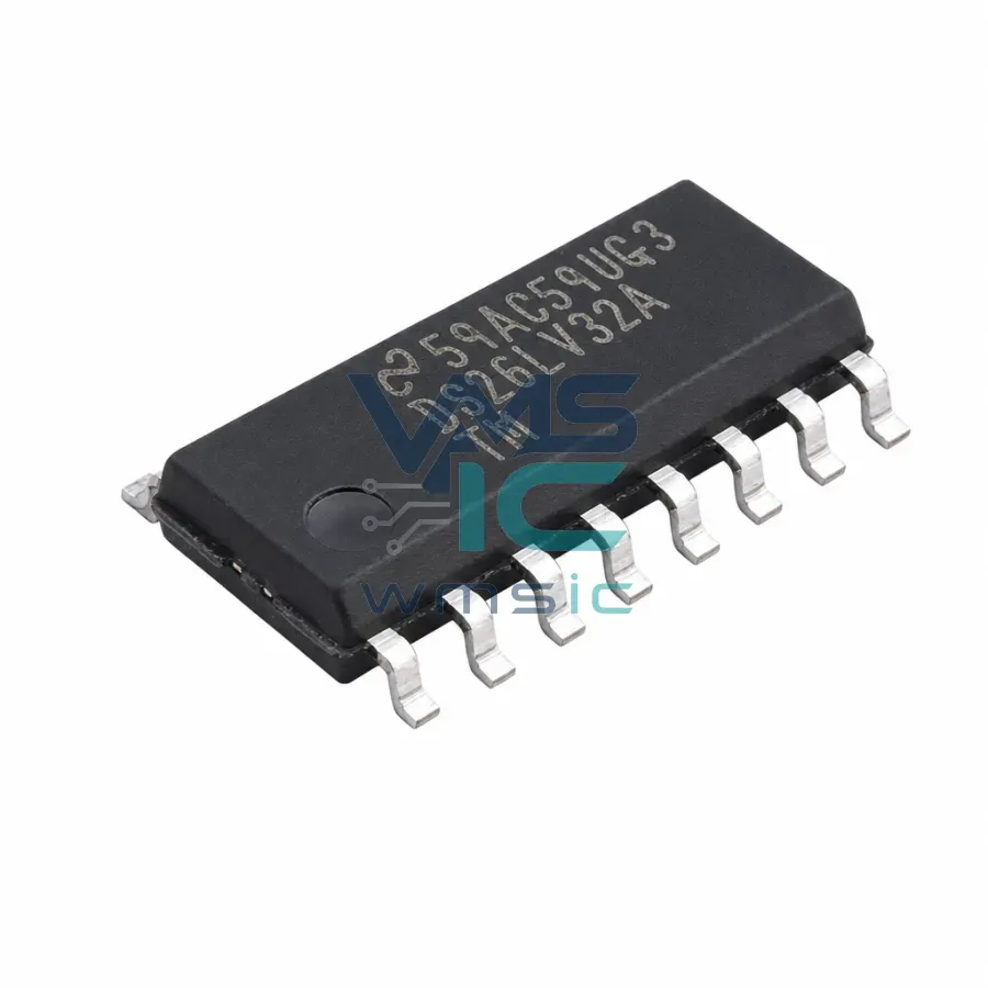 DS26LV32AT 3V 增强CMOS四差分线接收器 停产 DS26LV32ATMX SOIC-16-150mil 封装
