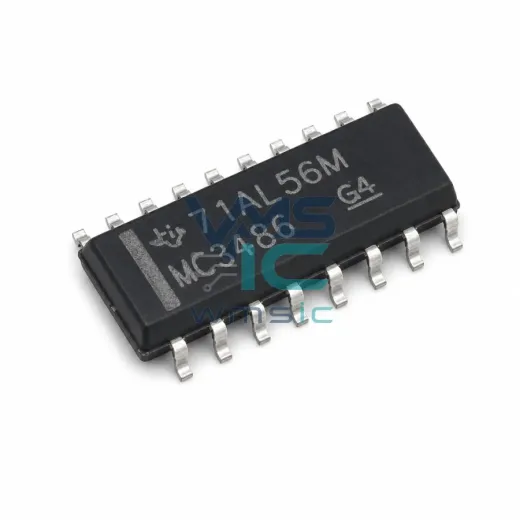 四通道差分线接收器，带三态输出 MC3486DR SOIC-16