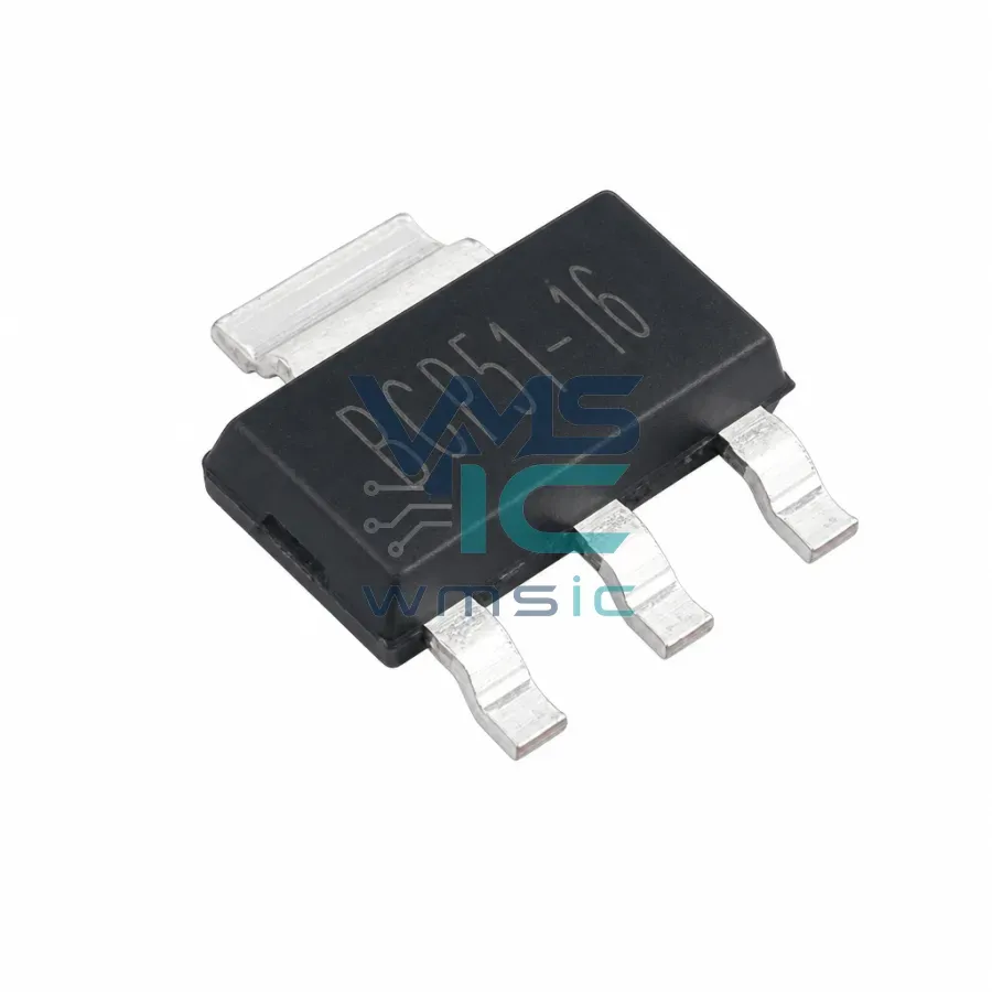 Транзистор BCP51 PNP 1А 45В SOT-223 Корпус