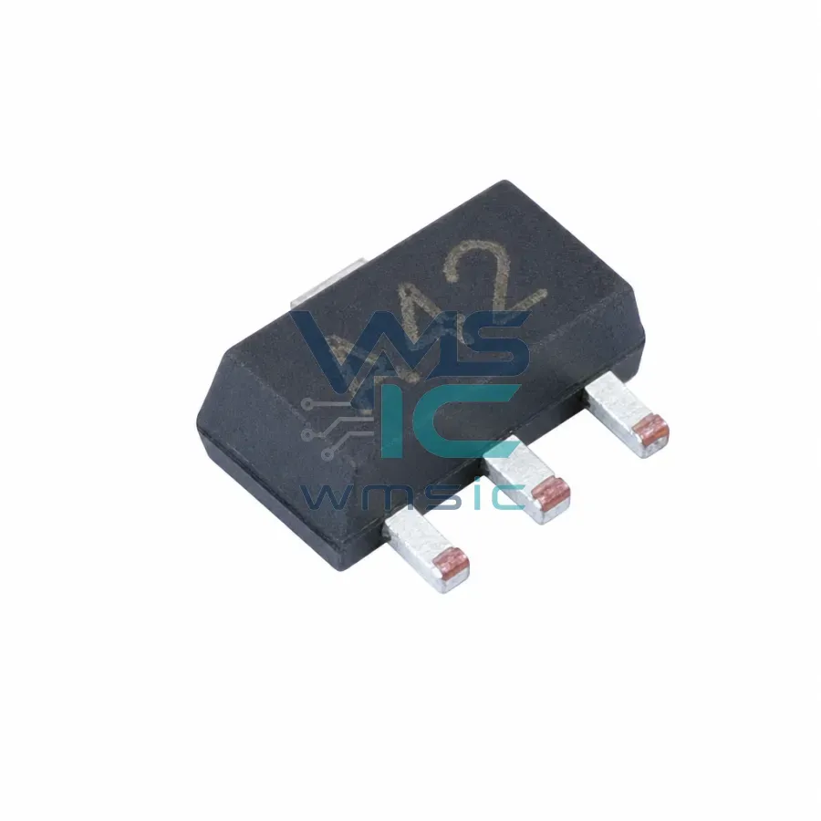 Биполярный транзистор A42 NPN 200мА 305В SOT-89-3L (hFE 100-300) Корпус