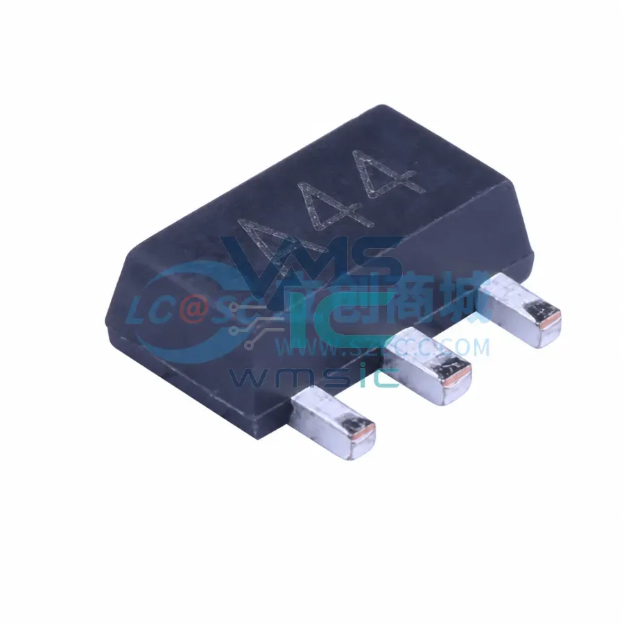 Биполярный транзистор A44 NPN 200мА 400В SOT-89-3L (hFE 100-200) Корпус