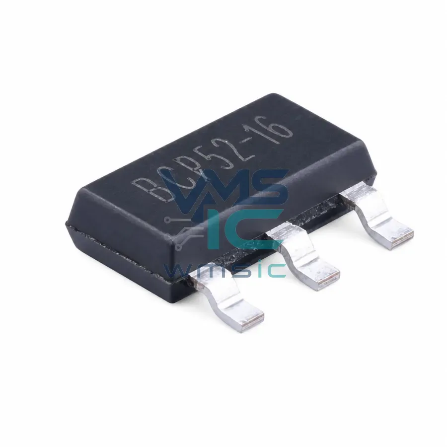 Транзистор биполярный BCP52-16 PNP 60В 1А hFE 100-250 SOT-223 Корпус