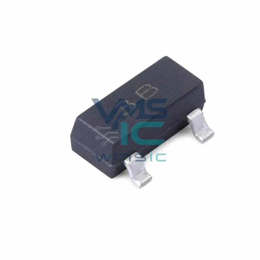 BC856 PNP транзистор 0.1А 65В hFE 220-475 BC856 BC856(RANGE:220-475) SOT-23 Корпус