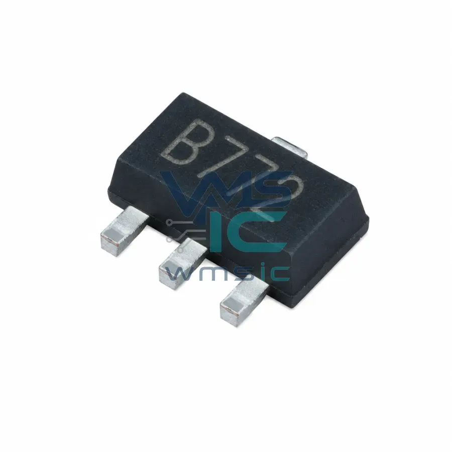 Транзистор B772 PNP 3A 30V hFE 200-400 SOT-89-3L Корпус
