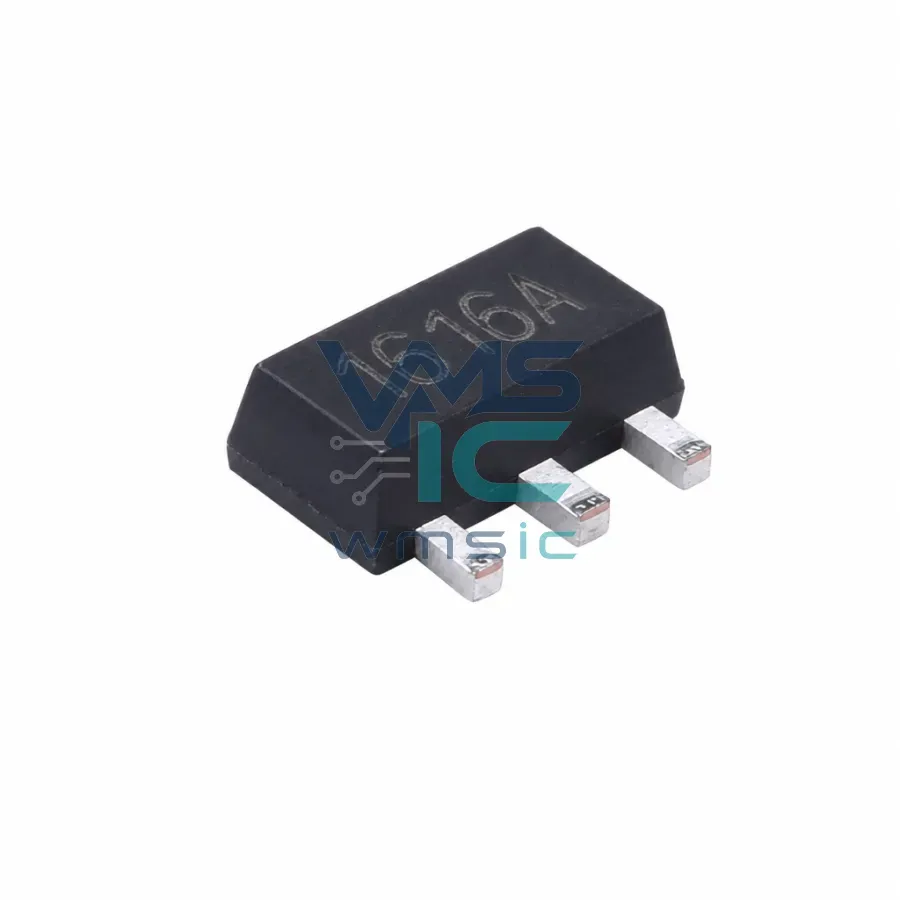 2SD1616A NPN Transistor 1A 60V hFE 200-400 2SD1616A SOT-89-3L Package