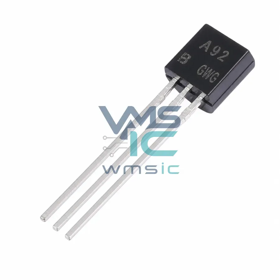 A92 PNP High Voltage Transistor 200mA 305V A92 TO-92 Package