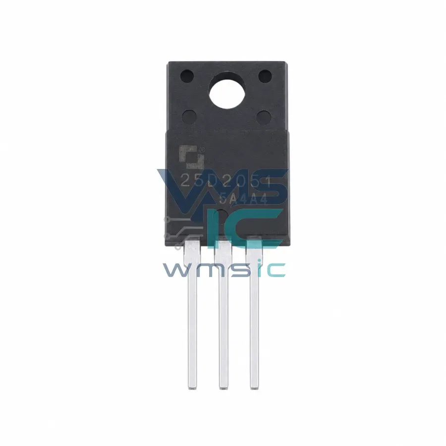 Мощный биполярный транзистор 2SD2061 NPN 3А 60В TO-220F Корпус