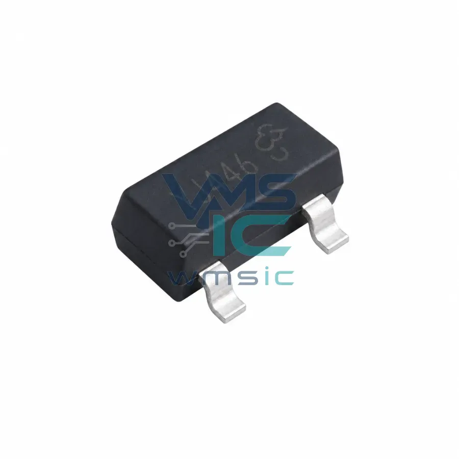 Биполярный транзистор общего назначения BC817-16-7-F NPN 0.5А 45В SOT-23 Корпус