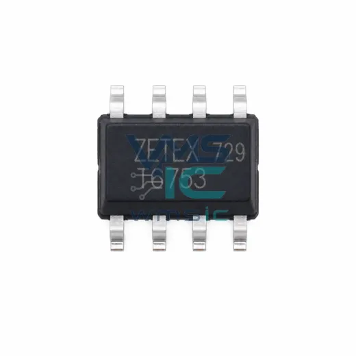 Комплементарная пара транзисторов ZDT6753TA NPN+PNP 2А 100В SOT-223-8