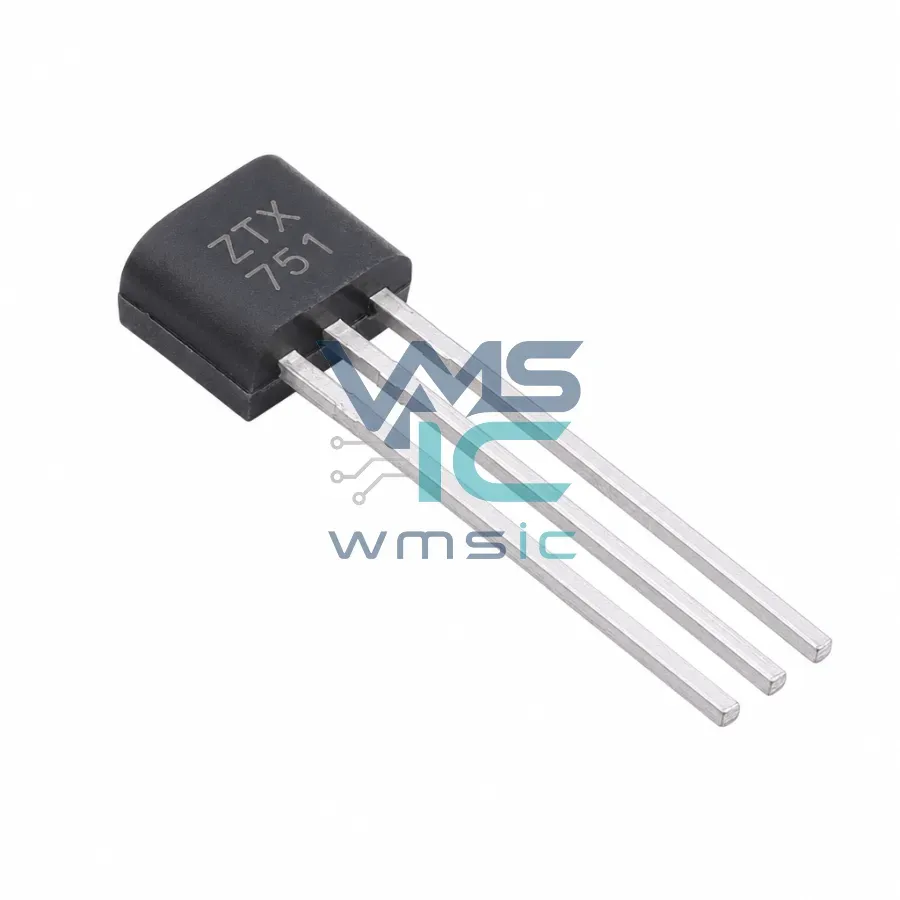 ZTX751 PNP Bipolar Transistor ZTX751 TO-92-3 Package