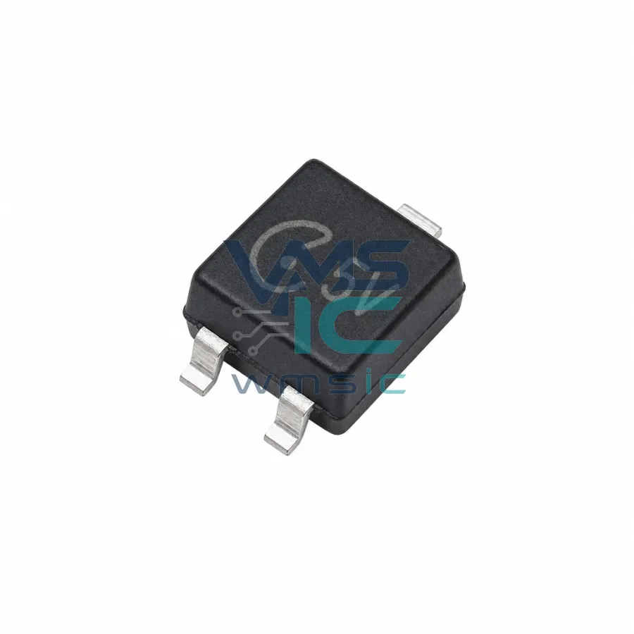 СВЧ биполярный транзистор NPN BFR380FH6327XTSA1, 80mA, 9V, TSFP-3 Корпус