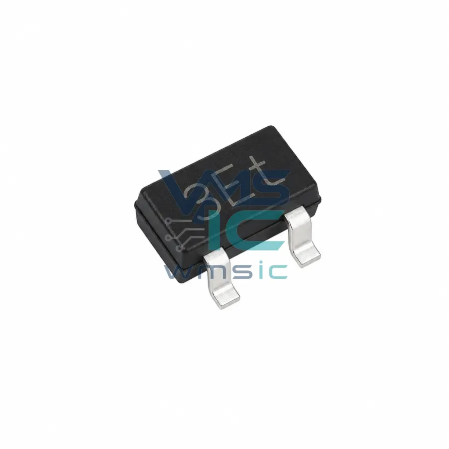 Биполярный транзистор BC857AW, PNP, 100мА, 45В, SOT-323 Корпус