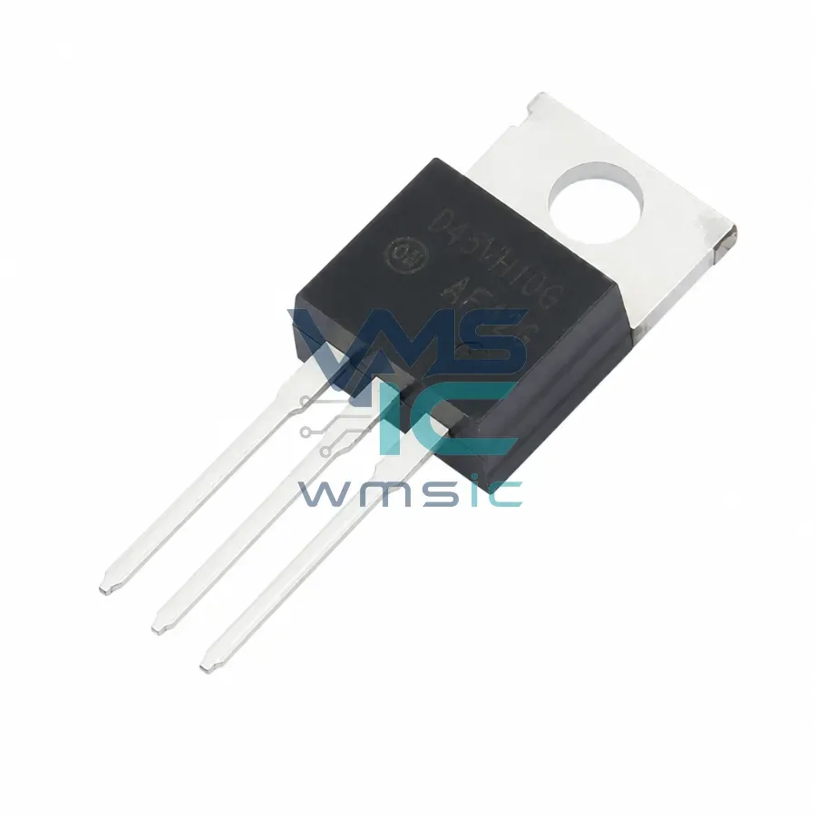 D45VH10G PNP Bipolar Power Transistor 15A 100V TO-220 D45VH10G TO-220 Package