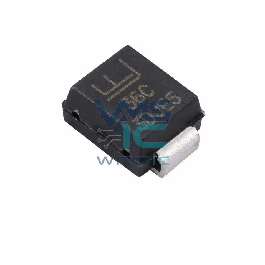 P6SMB36CA Bidirectional Transient Voltage Suppressor TVS Diode P6SMB36CA SMB(DO-214AA) Package
