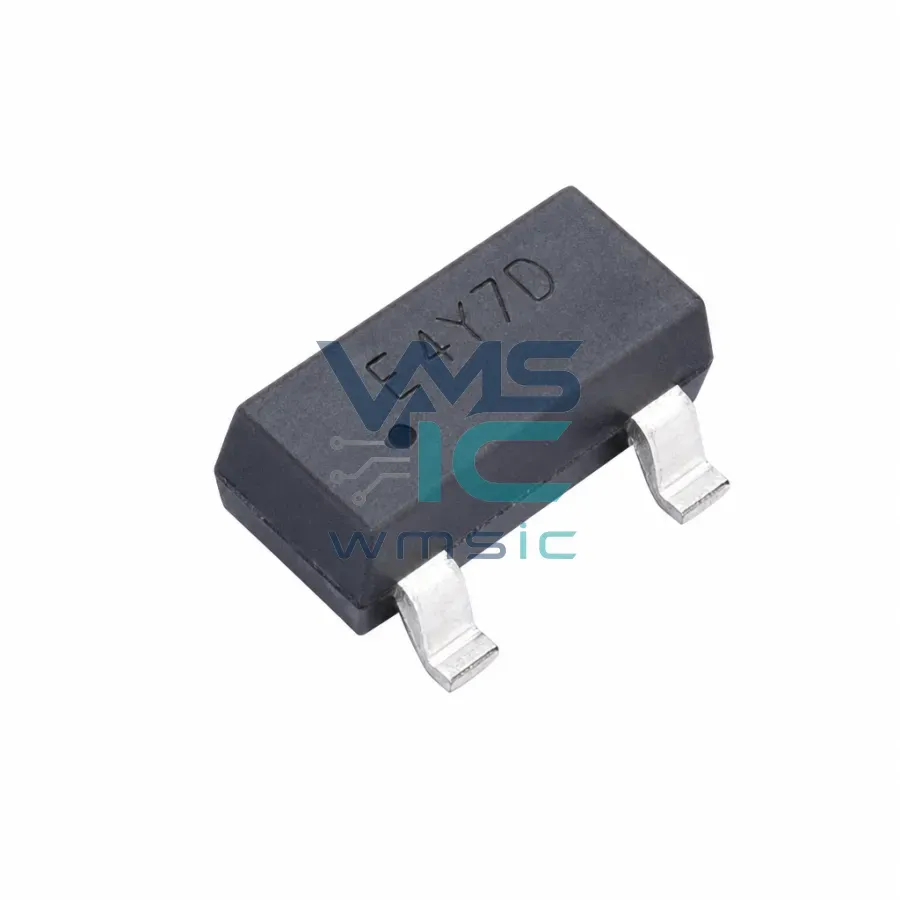 CDSOT23-T03 Unidirectional TVS Diode 3.3V 43A at 8/20us CDSOT23 SOT-23-3 Package