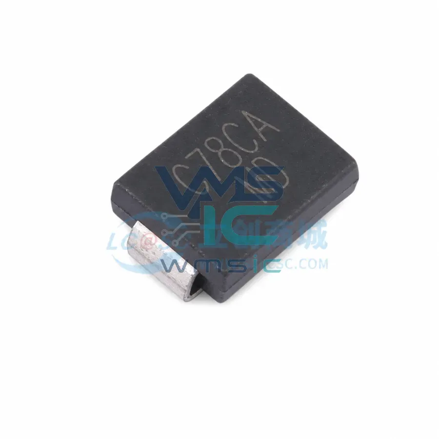 CJSMCJ78CA Bidirectional TVS Diode 78V 11.9A Surge Current 10/1000us CJSMCJ78CA SMCG Package