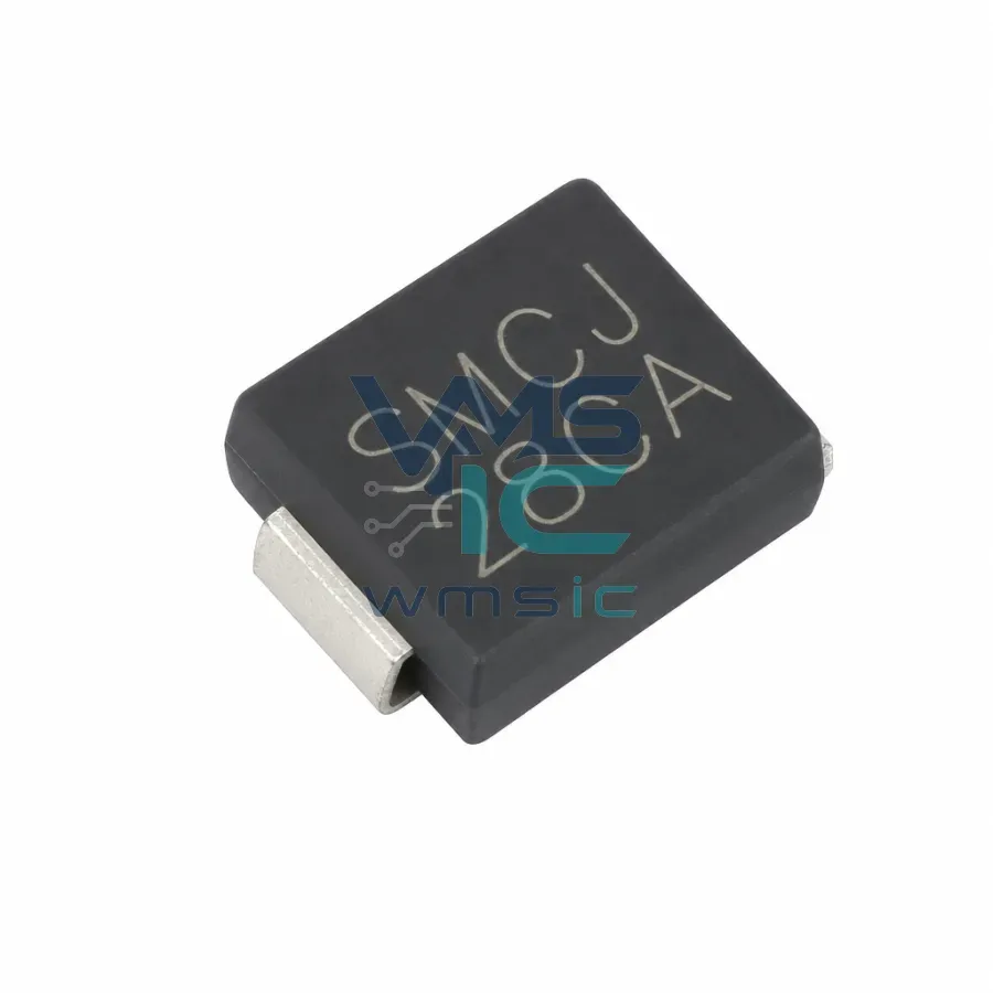 SMCJ28CA Bidirectional TVS Diode 28V Standoff Voltage 33A Surge Current SMC SMCJ28CA SMCG Package