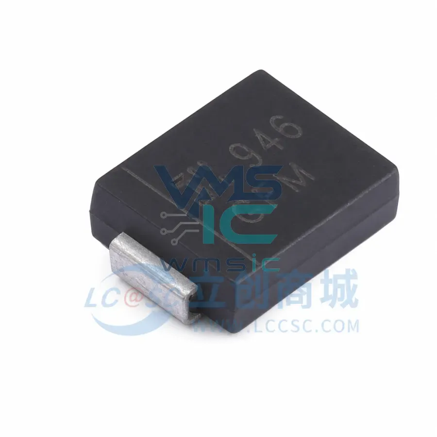 SMCJ33A-13-F Unidirectional TVS Diode 33V 28.1A Transient Voltage Suppressor Package