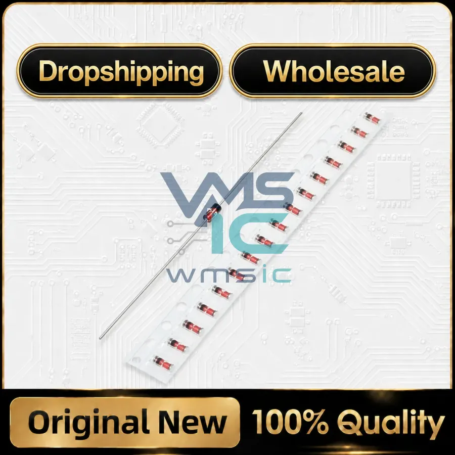 100PCS DO-35 1N4148 1N4448 LL4148 LL4448 LL34 SOD80 1206 High-speed Switching Diodes Package