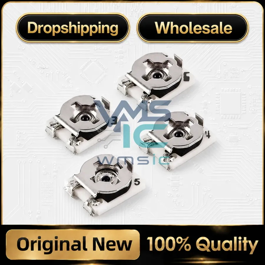 20pcs 3*3 Trimmer resistance Potentiometer Trimpot SMD 3X3 Adjustable Variable resistor 100 500 1K 2K 5K 10K 20K 50K 100K 1M ohm Package