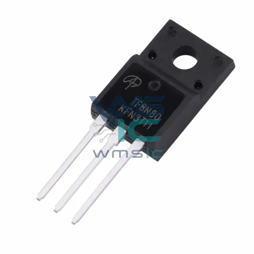 1个N沟道 耐压:800V 电流:7.4A AOTF8N80 TO-220F