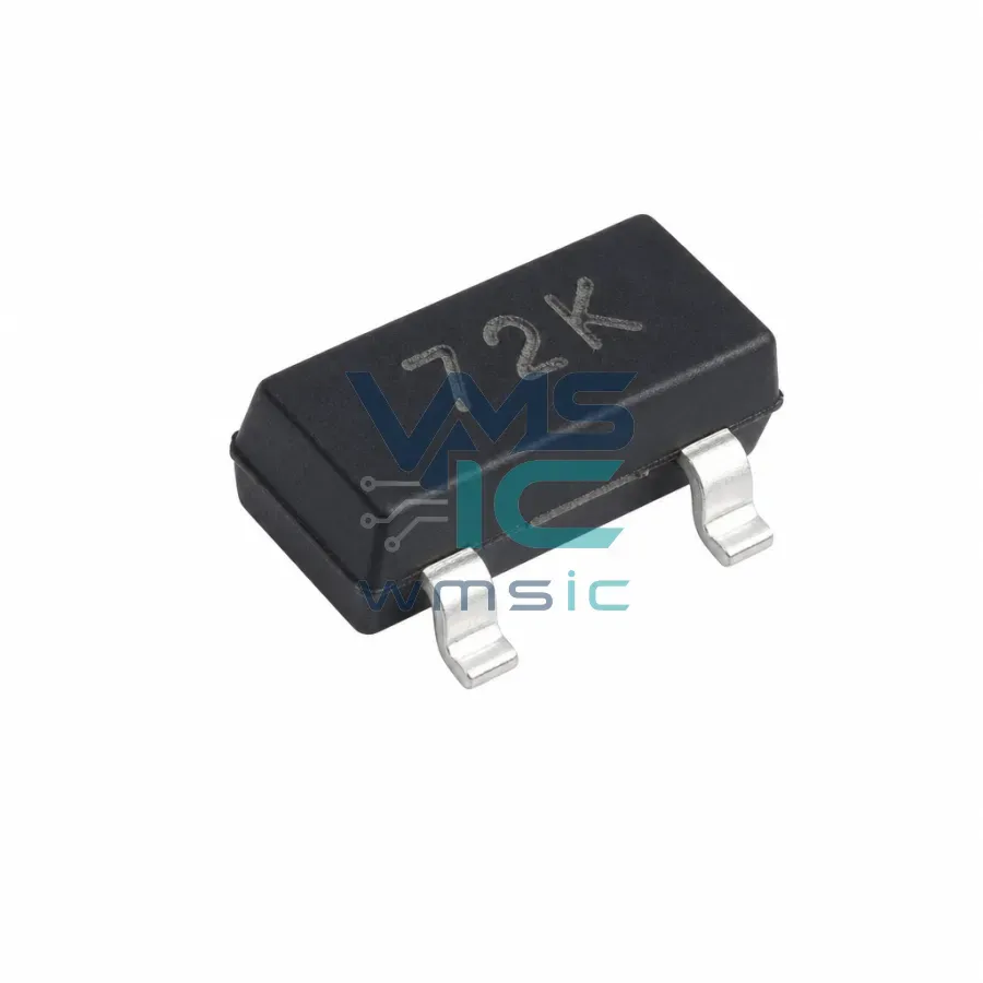 2N7002K 72K N-Channel MOSFET 60V 340mA Transistor 2N7002K SOT-23 Package