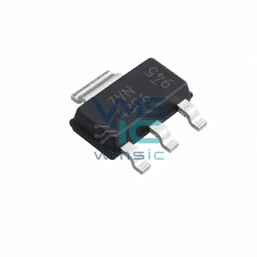 N-канальный MOSFET транзистор ZVN4306GTA, 60В, 2.1А, SOT-223