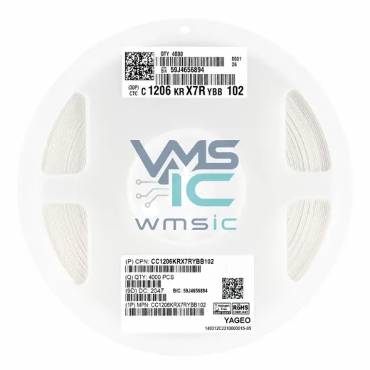 SMD конденсатор 1206 1 нФ 250В ±10% CC1206KRX7RYBB102