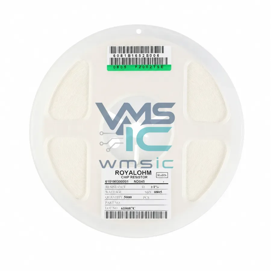 0805W8F9104T5E 0805 SMD Resistor 9.1M Ohm 9M1 1/8W 1% Tolerance 50 Pcs 0805W8F9104T5E Package