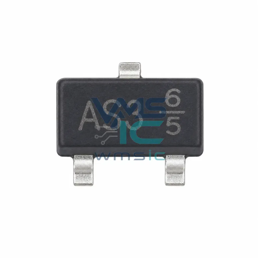 DMP3165L-7 P-канальный МОП-транзистор (MOSFET) 30В 3.3А SOT-23 Корпус