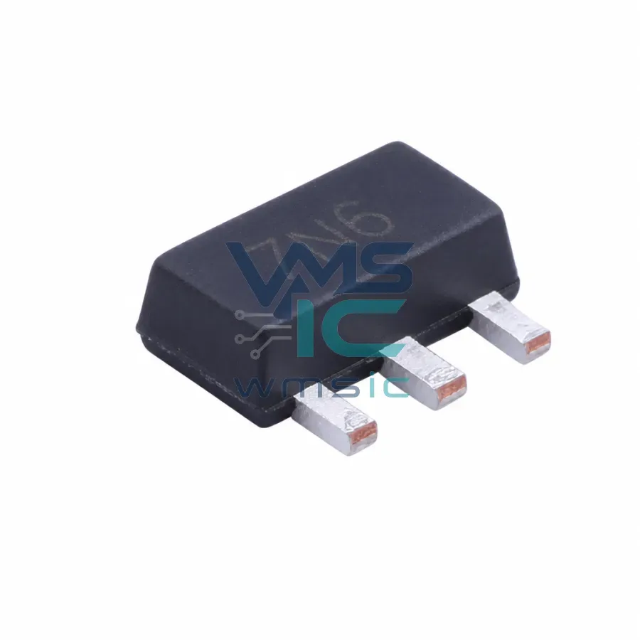 N-канальный MOSFET транзистор ZXMN6A07ZTA, 60В, 2.5А, SOT-89 Корпус