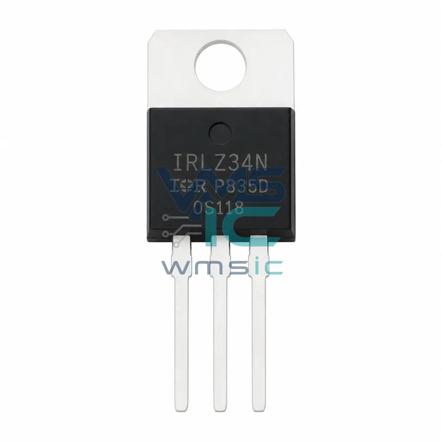 1个N沟道 耐压:55V 电流:30A IRLZ34NPBF TO-220AB 封装