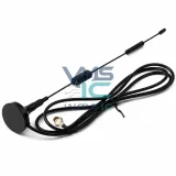 ZC-AB0727-4322BSM-1M 4G Suction Cup Antenna 190mm Dual Dipole 1m Cable SMA Male ZC-AB0727-4322BSM-1M