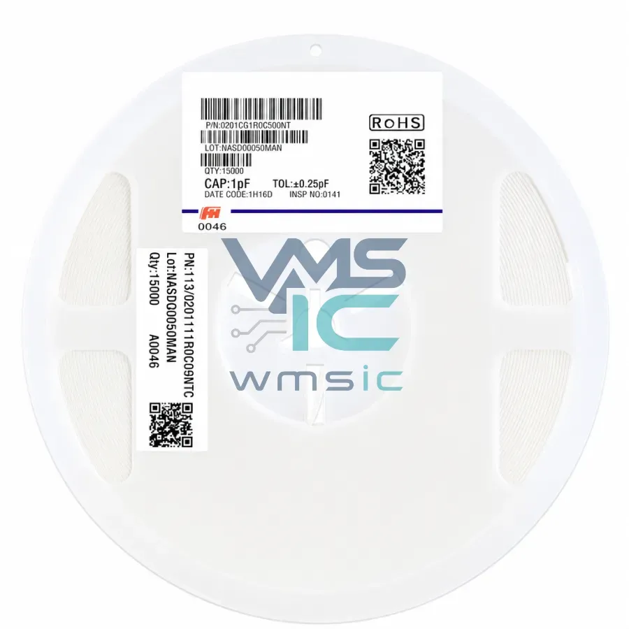 Конденсатор SMD 0201 1 пФ 50 В COG 0201CG1R0C500NT Корпус