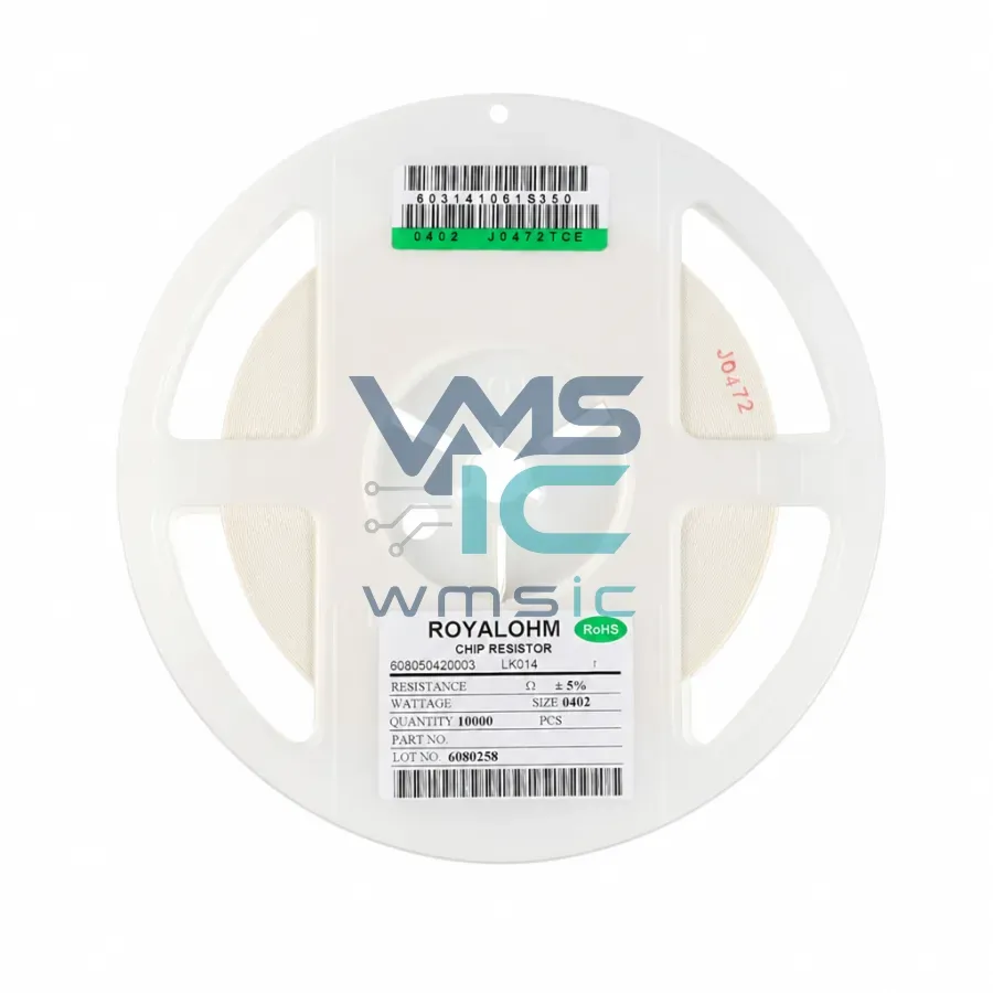 SMD резистор 0402 1.8 кОм 1/16 Вт, ±5%, 0402WGJ0182TCE, 100 шт. Корпус
