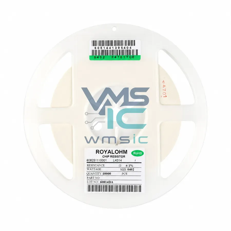 0402WGF6043TCE 0402 SMD Resistor 604K Ohm+/ 1% 1/16W 50 Pcs 0402WGF6043TCE Package
