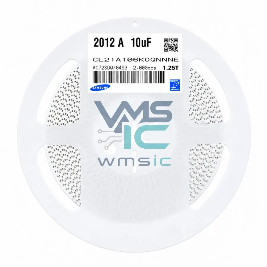 原装 0805贴片电容 16V 10UF ±10% X5R CL21A106KOQNNNE 50只 CL21A106KOQNNNE 封装