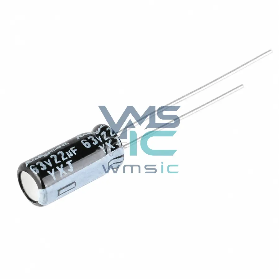 Radial Electrolytic Capacitor 63V 22uF+/ 20% 63YXJ22MFFC5X11 10 Pcs 63YXJ22MFFC5X11 Package