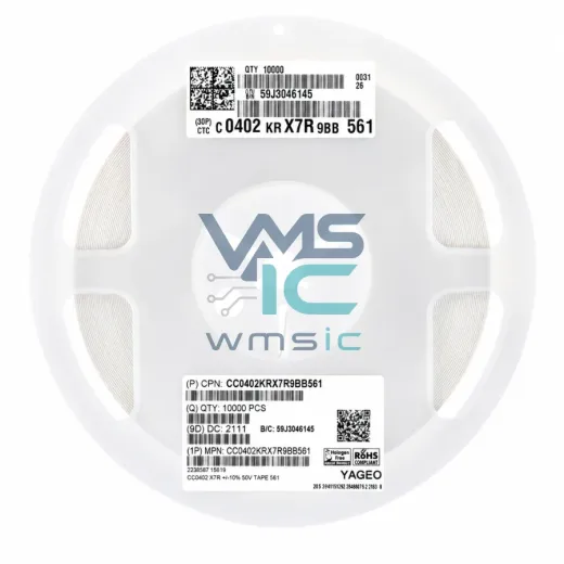 原装 0402贴片电容 560pF(561) ±10% 50V X7R CC0402KRX7R9BB561