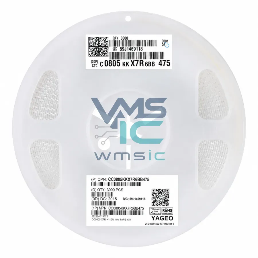 Конденсатор 4.7uF CC0805KKX7R6BB475 Корпус