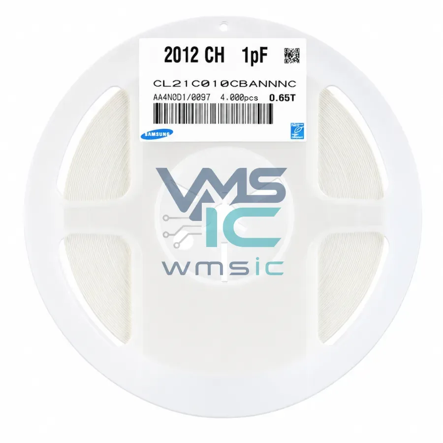0805 SMD Capacitor 50V 1pF+/ 0.25pF C0G CL21C010CBANNNC 50pcs CL21C010CBANNNC Package