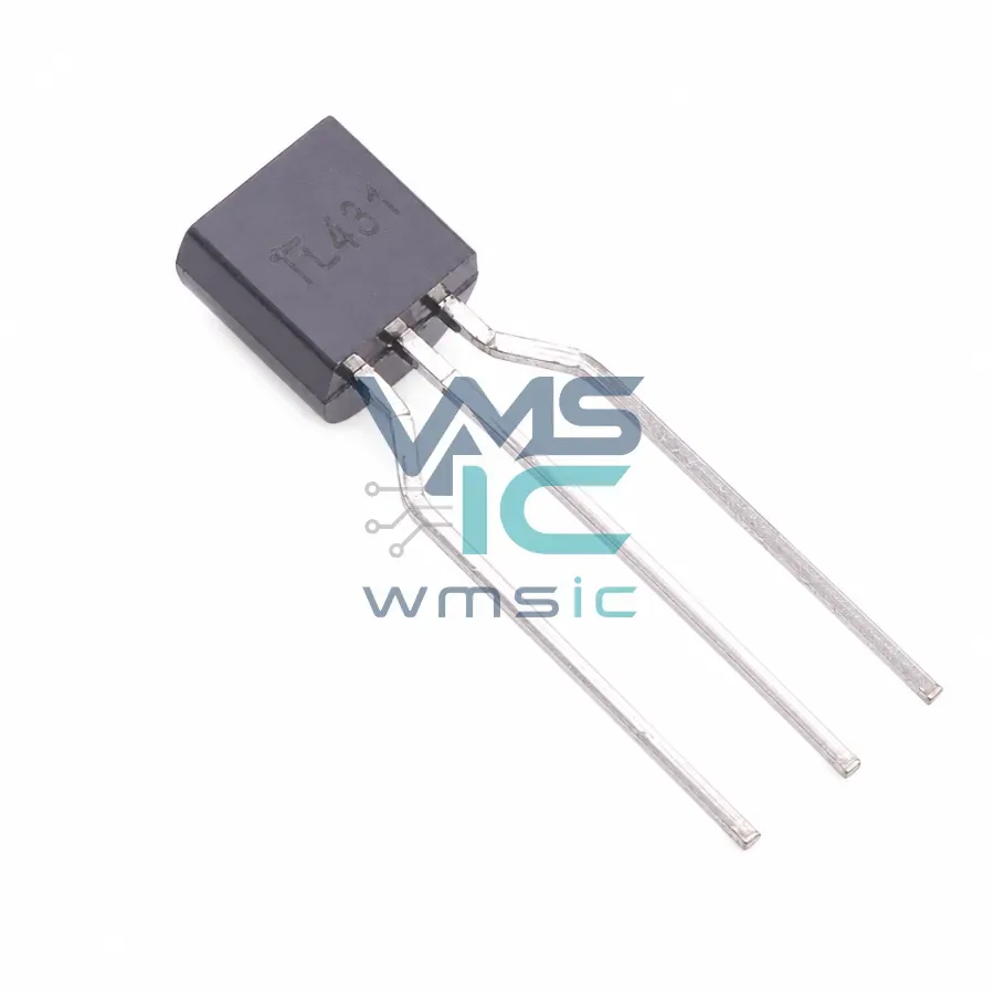2.483V~40V 50ppm/℃ TL431L TO-92-3 封装