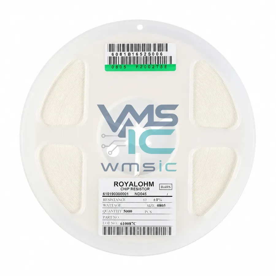 0805 SMD Resistor 105R 105 Ohm+/ 1% 1/8W 0805W8F1050T5E 50 Pcs 0805W8F1050T5E Package